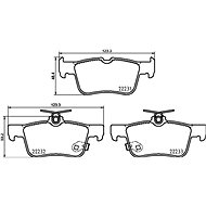 BREMBO Brake pad set P 24 217 - Brake Pads