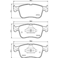 BREMBO Brake pad set P 24 234 - Brake Pads