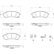 BREMBO Brake pad set P 24 235 - Brake Pads