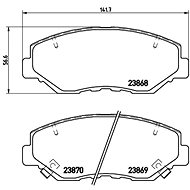 BREMBO Brake pads P 28 035X - Brake Pads