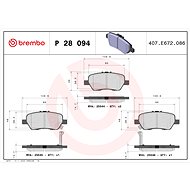 BREMBO Brake pad set P 28 094 - Brake Pads