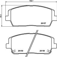 BREMBO Brake pad set P 30 116 - Brake Pads