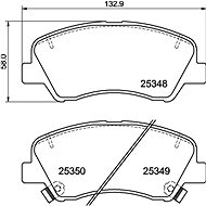 BREMBO Brake pad set P 30 122 - Brake Pads