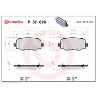BREMBO Brake pad set P 37 020 - Brake Pads
