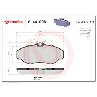 BREMBO Brake pad set P 44 008 - Brake Pads
