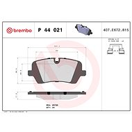 BREMBO Brake pad set P 44 021 - Brake Pads