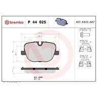 BREMBO Brake pad set P 44 025 - Brake Pads