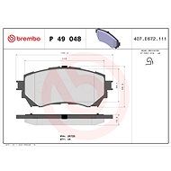 BREMBO Brake pad set P 49 048 - Brake Pads