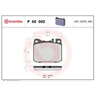BREMBO Brake pad set P 50 002 - Brake Pads