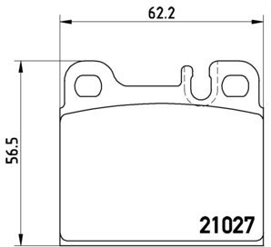 BREMBO Brake pads P 50 005 - Brake Pads