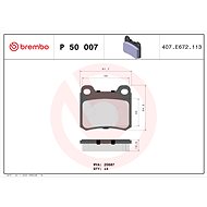 BREMBO Brake pad set P 50 007 - Brake Pads
