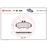 BREMBO Brake pad set P 50 020 - Brake Pads