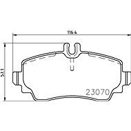 BREMBO Brake pad set P 50 047 - Brake Pads
