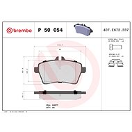 BREMBO Brake pad set P 50 054 - Brake Pads