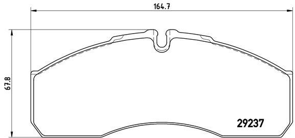 BREMBO Brake pad set P 50 083 - Brake Pads