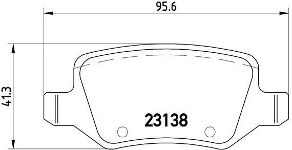 BREMBO Brake pad set P 50 090 - Brake Pads