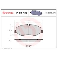 BREMBO Brake pad set P 50 129 - Brake Pads