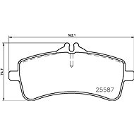 BREMBO Brake pad set P 50 131 - Brake Pads