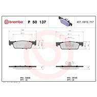 BREMBO Brake pad set P 50 137 - Brake Pads