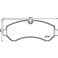 BREMBO Brake pad set P 50 150 - Brake Pads