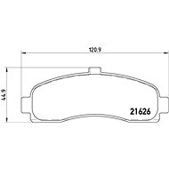 BREMBO Brake pad set P 56 031 - Brake Pads