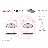 BREMBO Brake pad set P 56 066 - Brake Pads