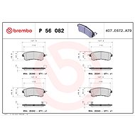 BREMBO Brake pad set P 56 082 - Brake Pads