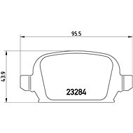 BREMBO Brake pad set P 59 037 - Brake Pads