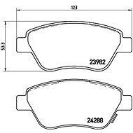 BREMBO Brake pads P 59 051X - Brake Pads