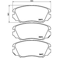 BREMBO Brake pads P 59 054X - Brake Pads