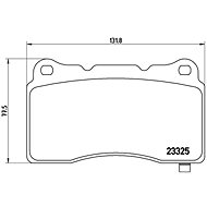 BREMBO Brake pad set P 59 079 - Brake Pads