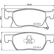 BREMBO Brake pad set P 59 092 - Brake Pads