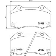 BREMBO Brake pad set P 59 094 - Brake Pads