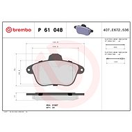 BREMBO Brake pad set P 61 048 - Brake Pads
