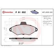 BREMBO Brake pad set P 61 052 - Brake Pads