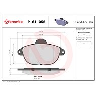 BREMBO Brake pad set P 61 055 - Brake Pads