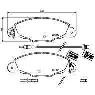 BREMBO Brake pad set P 61 061 - Brake Pads