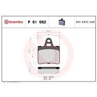BREMBO Brake pad set P 61 062 - Brake Pads