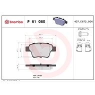 BREMBO Brake pad set P 61 080 - Brake Pads