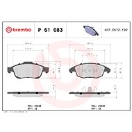 BREMBO Brake pad set P 61 083 - Brake Pads