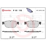 BREMBO Brake pad set P 61 115 - Brake Pads