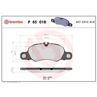 BREMBO Brake pad set P 65 018 - Brake Pads