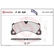 BREMBO Brake pad set P 65 026 - Brake Pads