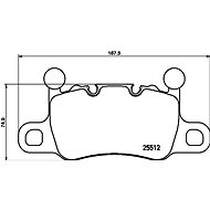 BREMBO Brake pad set P 65 038 - Brake Pads