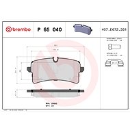 BREMBO Brake pad set P 65 040 - Brake Pads