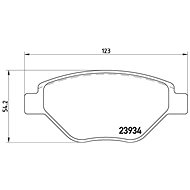 BREMBO Brake pad set P 68 031 - Brake Pads