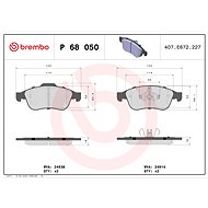 BREMBO Brake pad set P 68 050X - Brake Pads