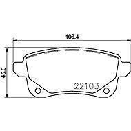 BREMBO Brake pad set P 68 064 - Brake Pads