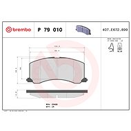 BREMBO Brake pad set P 79 010 - Brake Pads