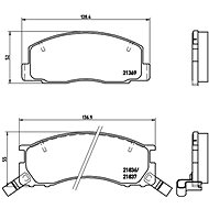 BREMBO Brake pad set P 83 029 - Brake Pads